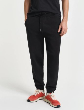 GANT Reg Shield Sweatpants - Black - M