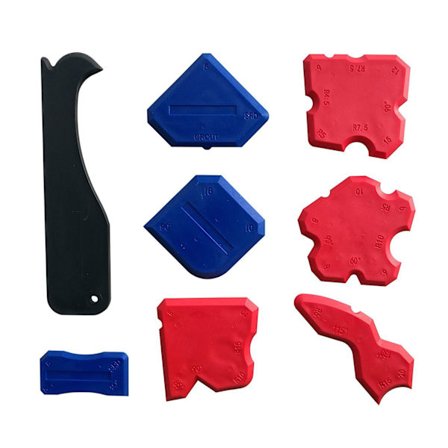 8 stk. silikoneforsegling værktøjer - silikone glatning C