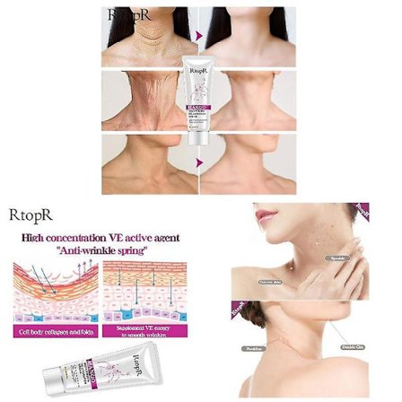 Hals Hud Uppstramande Föryngrande Kräm Anti-rynk Whitening Återfuktande Halsvård