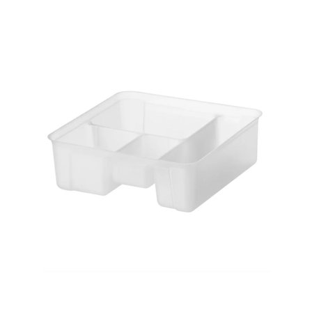 SMARTSTORE Insats vit 4 fack 7 L - Lyreco - Skolmöbler och inredning - Förvaringsmöbler - Backar, boxar och korgar