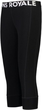 Mons Royale W's Cascade Merino Flex 200 3/4 Legging Black