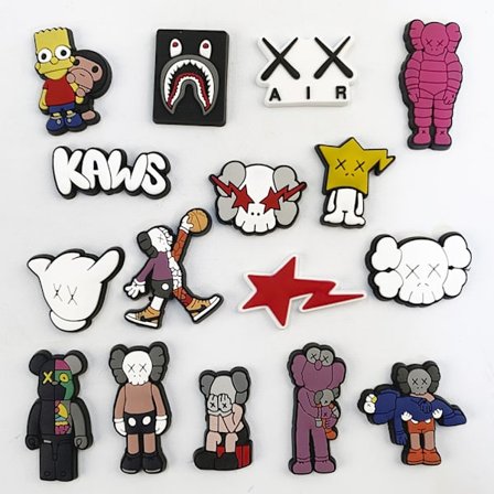 16 stk Sko Charms, Crocs Charms Crocs Tilbehør til Piger Drenge