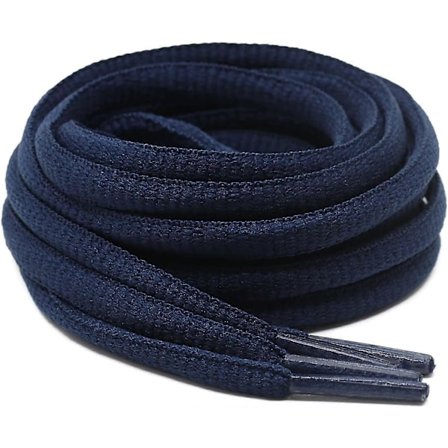 2 par ovale skolisser 42 farger halvt runde 1/4" atletiske skolisser for sport/løpesko skolisser