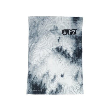 Picture - Schwarz neckgaiter Mütze - R Am Snowy Pine Print Neck Gaiter @ Hatstore