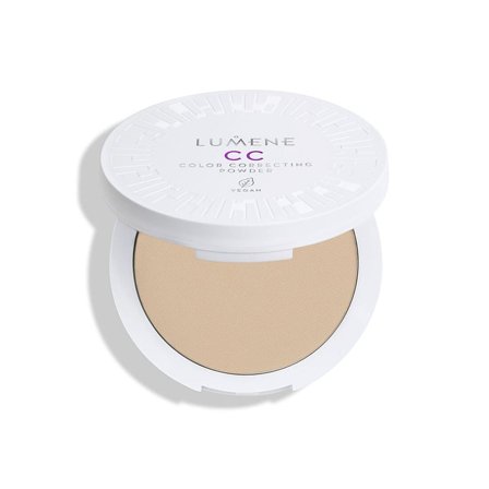 Lumene Color Correcting CC Powder 02, Makeup, Ansigt, Bb/cc Cream