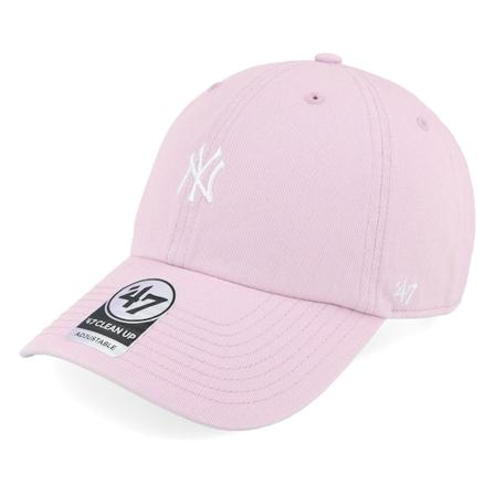 47 Brand - MLB Lilla unconstructed Caps - New York Yankees Base Runner Clean Up Cosmos Dad Cap @ Hatstore