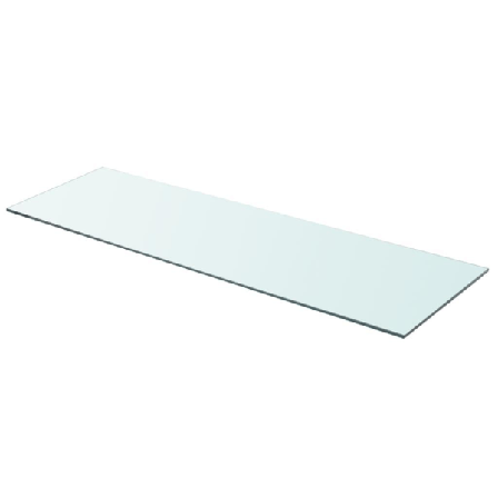 Vidaxl Hyllplan 2 St Glas Genomskinlig 90x30 Cm Transparent