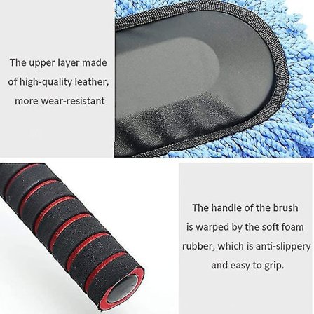 Autonpesun harja Mikrokuitu Antistaattinen Puhdistusvaha Pölyharja