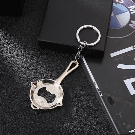 PlayerUnknown's Battlegrounds Nyckelring Silver Corkscrew Pot