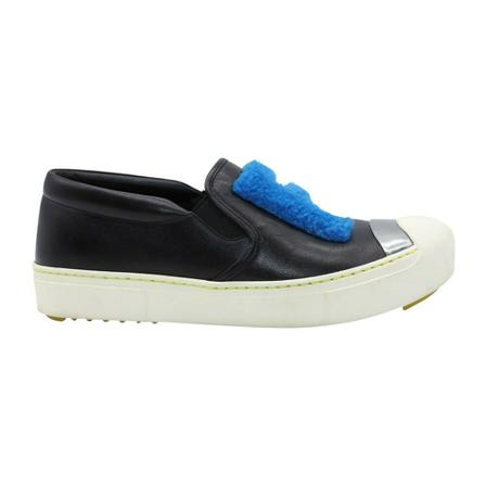 Fendi Vintage Sko Sort, Dame, Størrelse: 37 EU