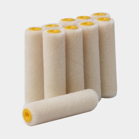 Miniroller microfiber, 10 cm, 2-pack