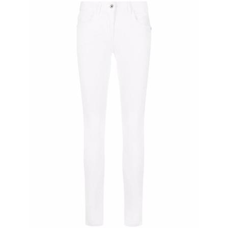 Patrizia Pepe, Pants Wit, Dames, Maat:W28