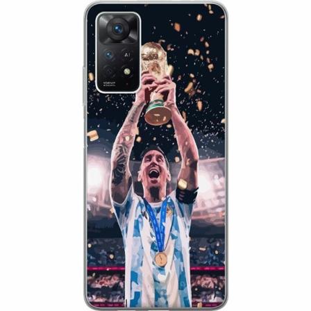 Xiaomi Redmi Note 11 Pro 5g Genomskinligt Skal Messi