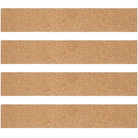 4 stk. opslagstavle korkstrimler besked opslagstrimler selv