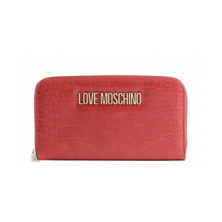 Moschino Wallets ; Cardholders , Rood , Dames , Maat: ONE Size