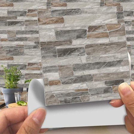 Koristeelliset laattatarrat kylpyhuoneeseen ja keittiöön, 20 kpl, nahkajäljitelmä, 3D-tiili, kivijäljitelmä, vedenpitävä, itseliimautuva D