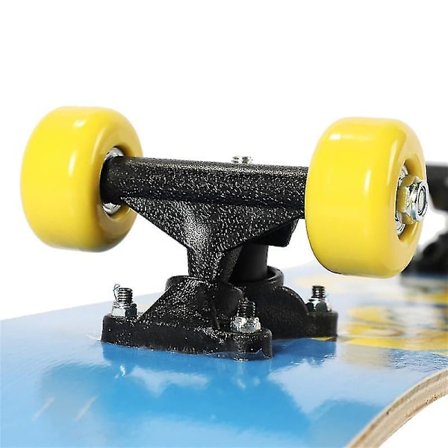 Double Rocker Longboard - Piirretty Lasten Skeittilauta - Vaahtera Lauta - Lapsen Skeittilauta - Skeittaus