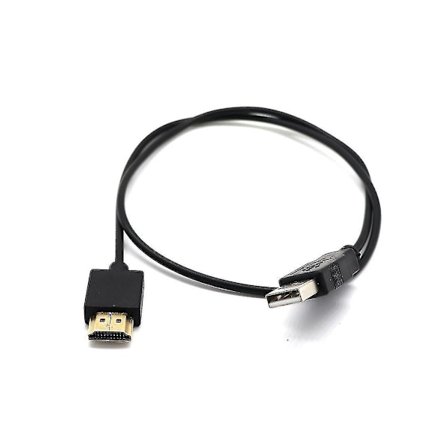 Hdmi 1.4 han til Usb 2.0 stik adapter konnektor oplader kabel