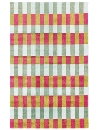 Flor Pink/Green Small Oeko-Tex Rug