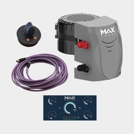 Kit moteur de remplacement Max Power Eco 110, avec joystick progressif et câble