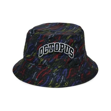 Octopus, Hat Zwart, Heren, Maat:ONE Size