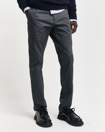 GANT Herren Slim Fit Chinohose (32/34) Weiß