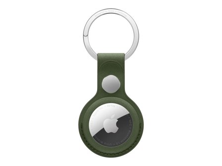 Apple Airtag Finewoven Key Ring Moss