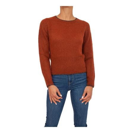 Liu Jo, Round-neck Knitwear Bruin, Dames, Maat:M