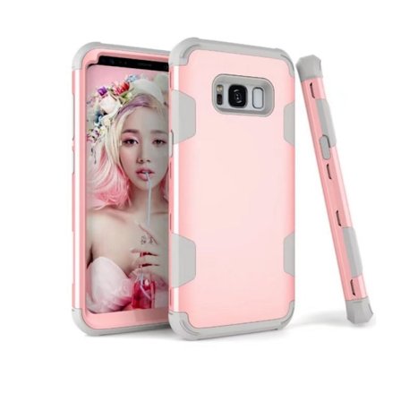 Smart och Stötdämpande Hybridskal (LEMAN) Samsung Galaxy S8+