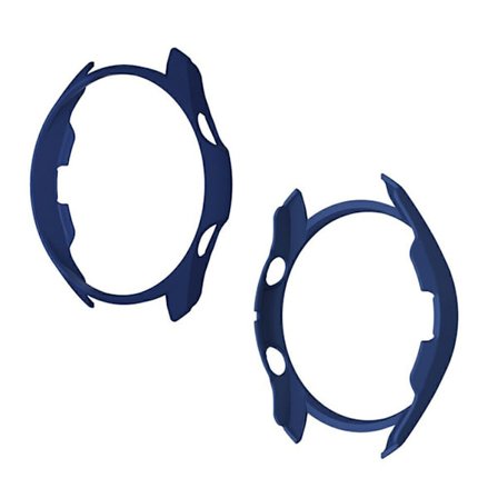 Samsung Galaxy Watch 3 (41mm) gummerad hållbar ram - blå