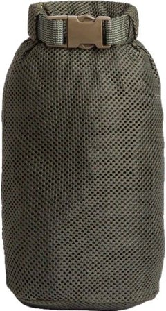 Savotta Rolltop Stuffsack Mesh pakkauspussi, 5L, vihreä