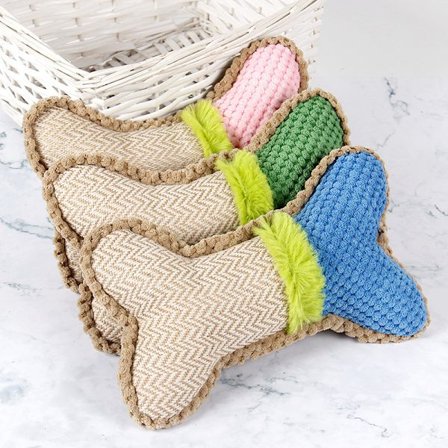 3 stk. kæledyrsprodukter slibe tænder bidsikkert katte- og hundemajsbunke Coa