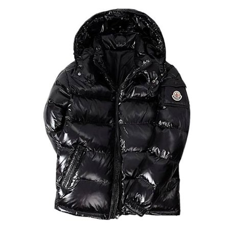 Blank kort vinterjakke Kompatibel med mænd med standkrave og hætte XL XL