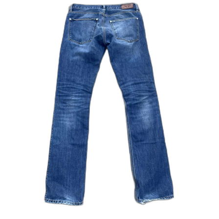 Blå raka jeans från Acne