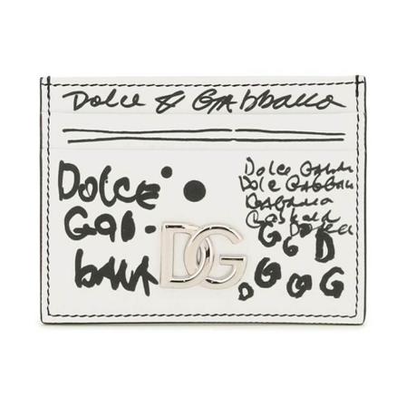Dolce & Gabbana, Wallets Cardholders Biały, Mężczyzna, Rozmiar: ONE Size