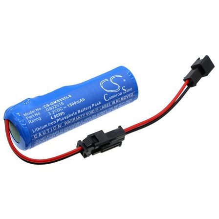 Batteri til solcellebatteri til Gama Sonic Solar Coach Light 10001, Pagoda GS-104 osv.