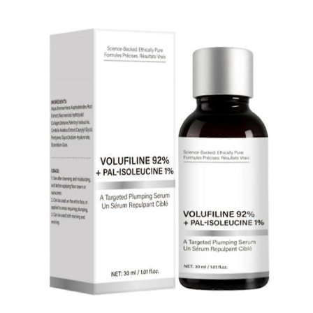 1-5x Volufiline 92% + Pal-Isoleucine 1% Plumping Anhydrous Serum, Volufiline Serum, Ansiktspleie for Tap av Volum, Hudelastisitet, 30ml
