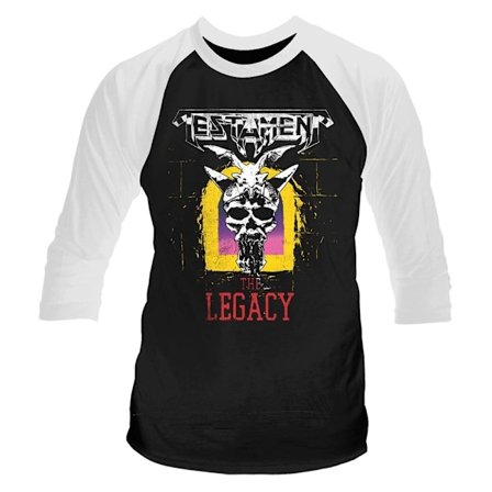 Testament Unisex Adult The Legacy Långärmad T-shirt S Svart/