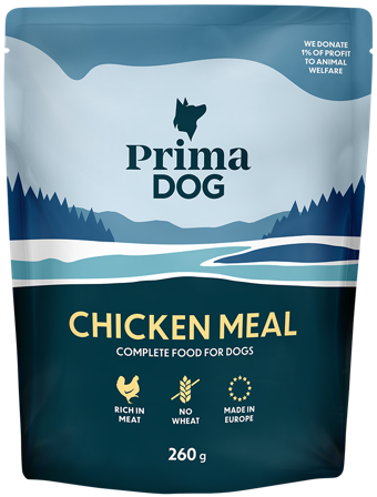 PrimaDog Kyckling Måltid 260 G