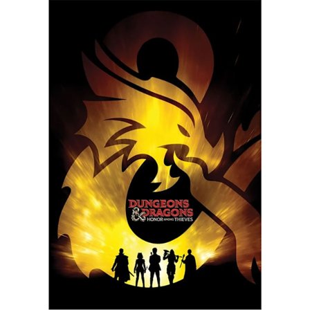 Dungeons & Dragons: Honor Among Thieves Radiance Poster One Size