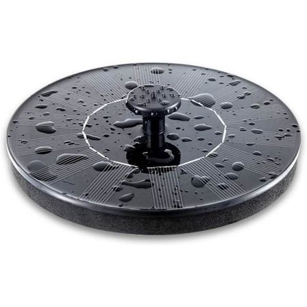 Solar Bird Bath Fountain Pump, Solar Fountain Pump med 4 munstycken