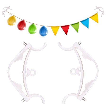 Hjørneklemmer til Ballonggirlander 2-pakning