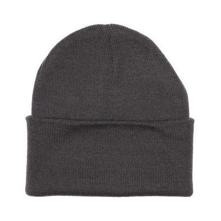 Beechfield - Grå cuff Beanie - Graphite Grey Cuff Blank Beanie @ Hatstore
