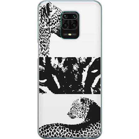 Kompatibel Mobilcover til Xiaomi Xiaomi Redmi Note 9 Pro Leopard Faces