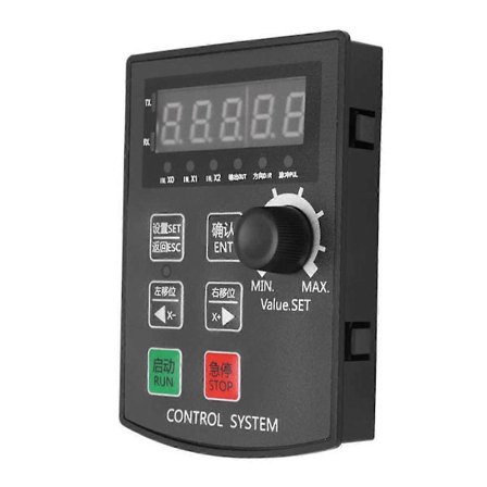 Servo-askelmoottori HF020: Kirjoituskulman paikannus ja pulssinopeuden säätö