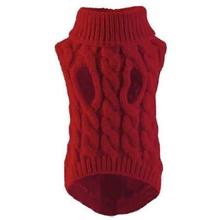 1 stk. Kjæledyrvester Komfortable strikkegensere til kjæledyr Søt vintervarme Nydelig flerfarget