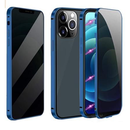 Sekretess Magnetfodral För Iphone 13 Mini Blå