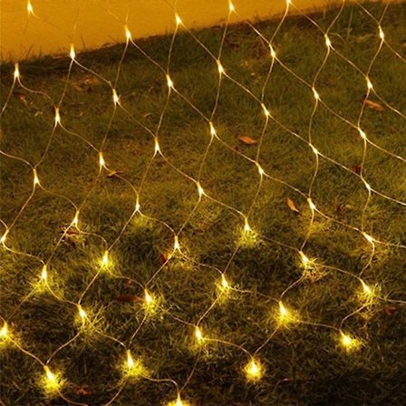 6M x 4M 672 LED Net Lys Kæde Vandtæt og Dæmpbar til Juledekorationer og Begivenheder