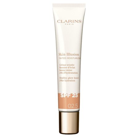 Clarins Skin illusion tinted moisturizer SPF 25 02, Makeup, Ansigt, Foundation