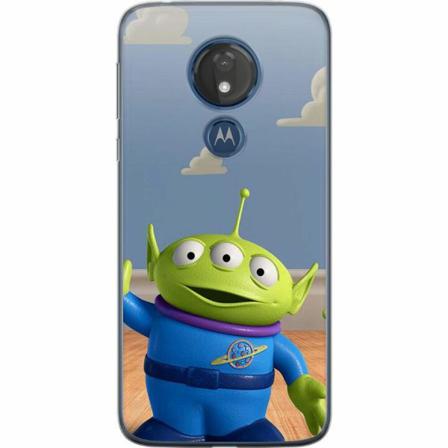Motorola Moto G7 Power Genomskinligt Skal Toy Story - Hello